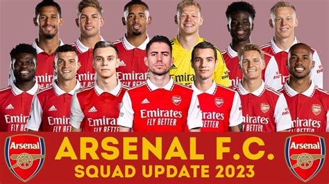 Arsenal Men's Squad: Player Profiles and Stats.